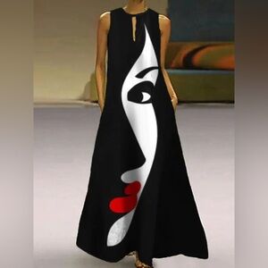 Abstract Couture Dress